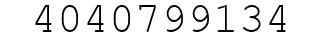 Number 4040799134.