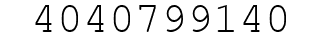 Number 4040799140.