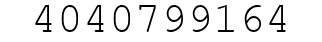 Number 4040799164.