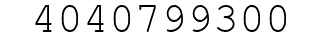 Number 4040799300.