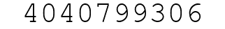 Number 4040799306.