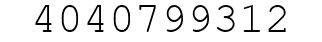 Number 4040799312.