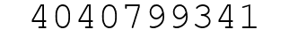 Number 4040799341.