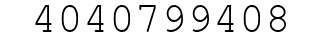 Number 4040799408.