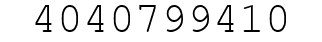 Number 4040799410.