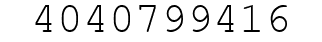 Number 4040799416.