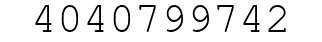 Number 4040799742.