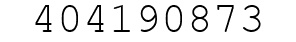 Number 404190873.