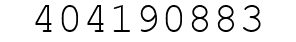 Number 404190883.
