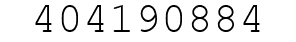Number 404190884.