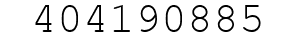 Number 404190885.