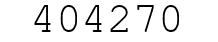 Number 404270.