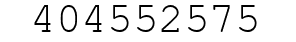 Number 404552575.