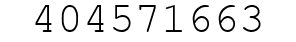 Number 404571663.