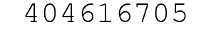 Number 404616705.