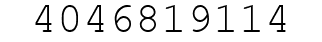 Number 4046819114.