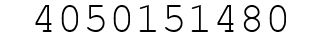 Number 4050151480.