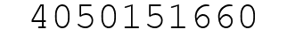 Number 4050151660.
