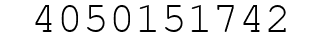 Number 4050151742.