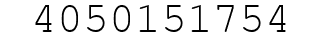 Number 4050151754.