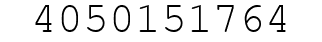 Number 4050151764.