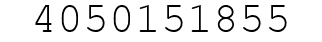 Number 4050151855.