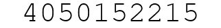 Number 4050152215.