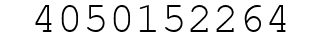 Number 4050152264.