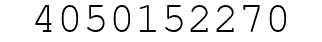 Number 4050152270.