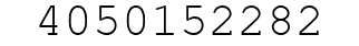 Number 4050152282.