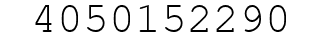 Number 4050152290.