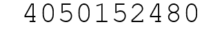 Number 4050152480.