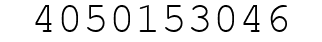 Number 4050153046.