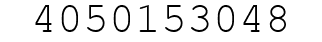 Number 4050153048.