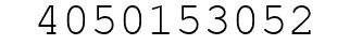 Number 4050153052.