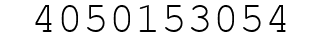 Number 4050153054.