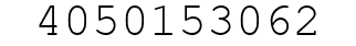 Number 4050153062.