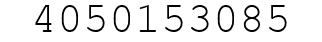 Number 4050153085.