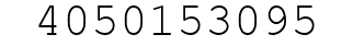 Number 4050153095.