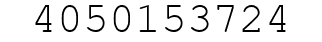 Number 4050153724.