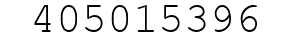 Number 405015396.