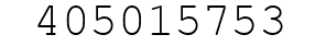 Number 405015753.