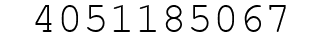 Number 4051185067.