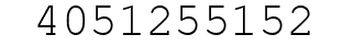 Number 4051255152.