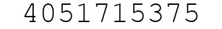 Number 4051715375.