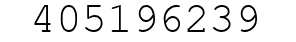 Number 405196239.