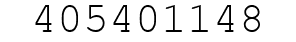 Number 405401148.