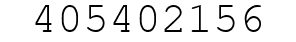 Number 405402156.
