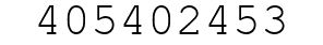 Number 405402453.