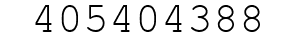 Number 405404388.